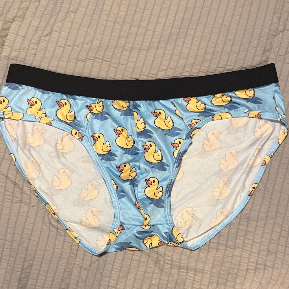 Duck Print Blue Underwear